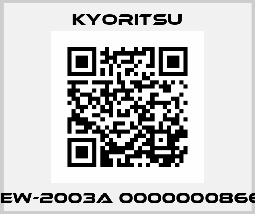 KEW-2003A 0000000866  Kyoritsu