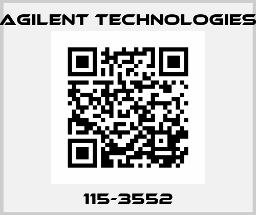 115-3552 Agilent Technologies