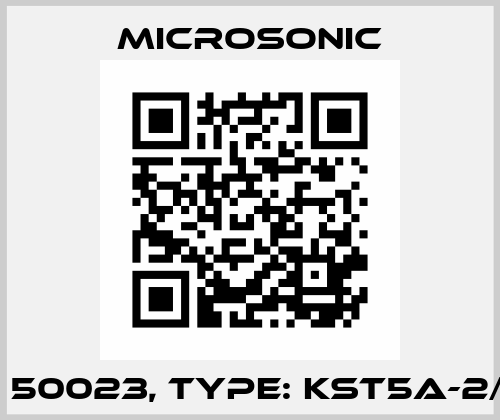 p/n: 50023, Type: KST5A-2/M12 Microsonic