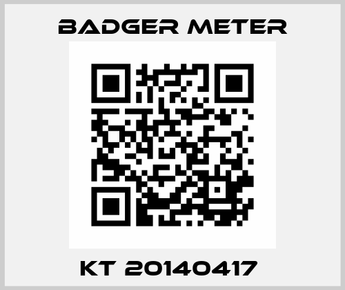 KT 20140417  Badger Meter