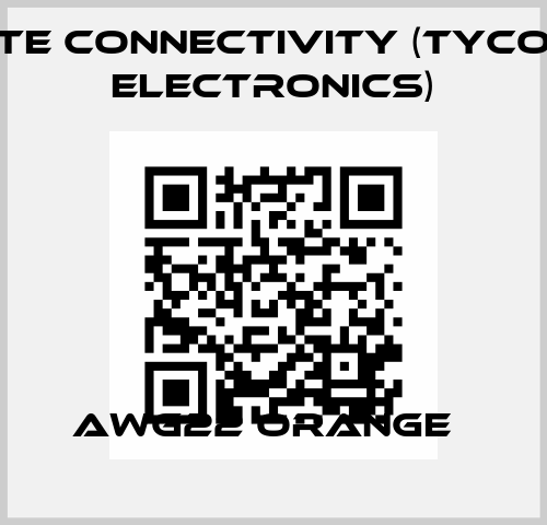 AWG22 Orange   TE Connectivity (Tyco Electronics)