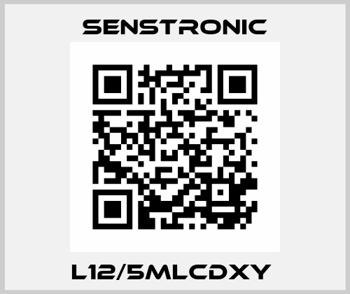 L12/5MLCDXY  Senstronic