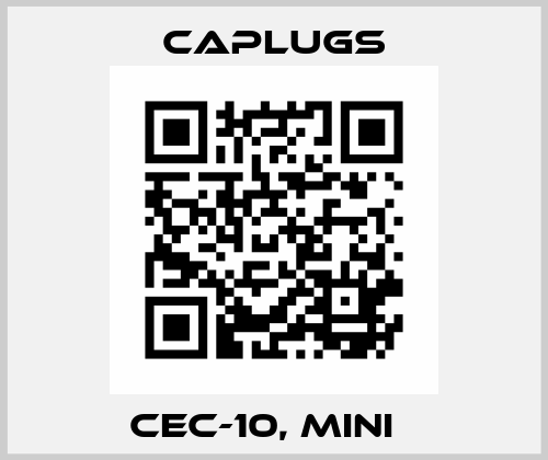 CEC-10, Mini   CAPLUGS