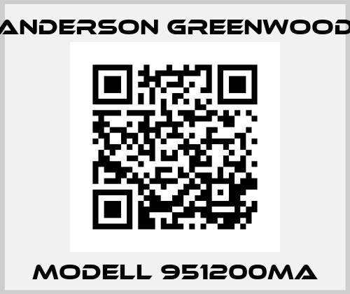 Modell 951200MA Anderson Greenwood