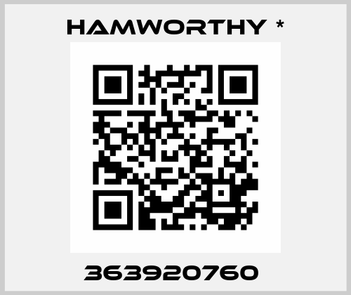 363920760  Hamworthy *