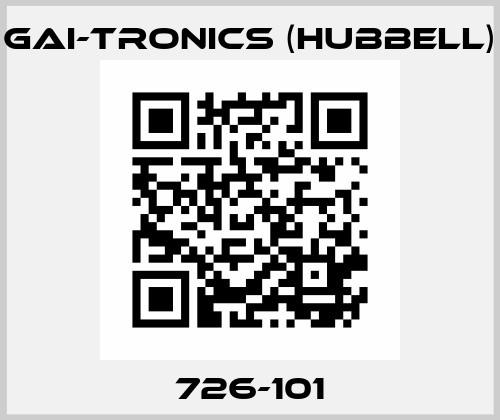 726-101 GAI-Tronics (Hubbell)