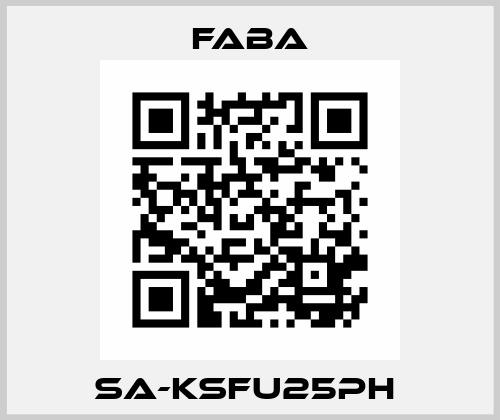 SA-KSFU25PH  Faba