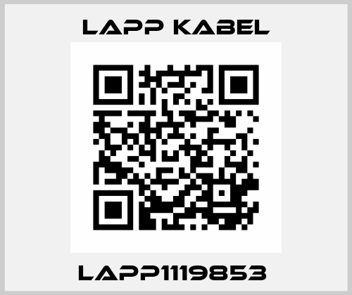 LAPP1119853  Lapp Kabel