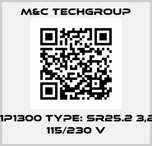 P/N: 01P1300 Type: SR25.2 3,2 ECM, 115/230 V M&C Techgroup