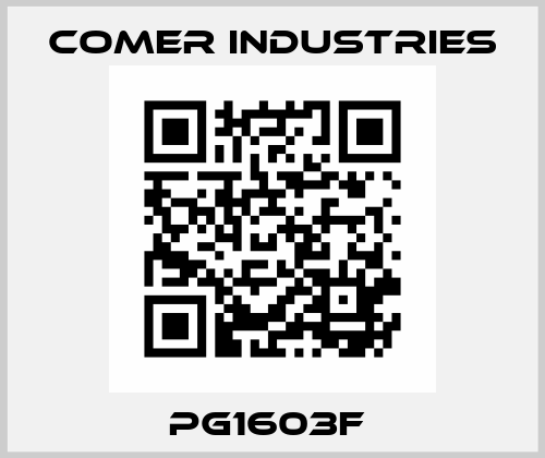 PG1603F  Comer Industries