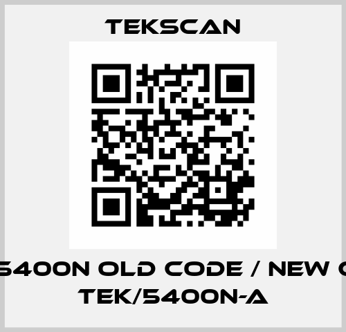 TEK/5400N old code / new code TEK/5400N-A Tekscan