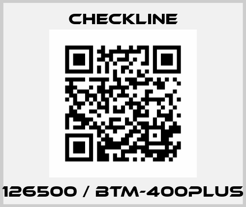 126500 / BTM-400PLUS Checkline