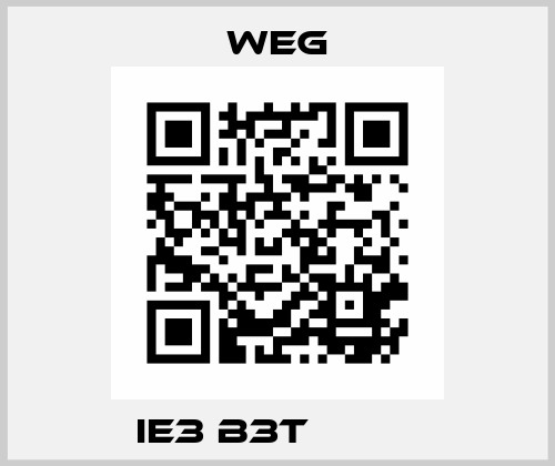 IE3 B3T          Weg
