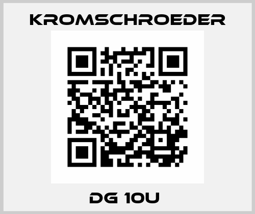 DG 10U  Kromschroeder
