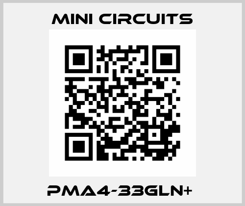 PMA4-33GLN+  Mini Circuits