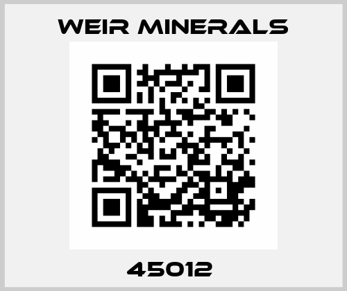 45012  Weir Minerals