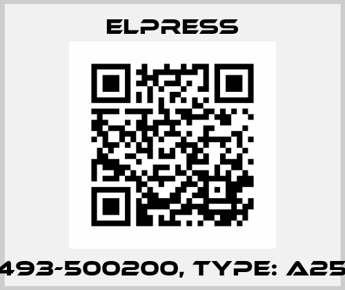 p/n: 7493-500200, Type: A2505HA Elpress