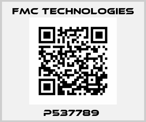 P537789  Fmc Technologies