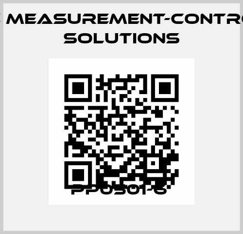 PP0501-6  GE Measurement-Control Solutions