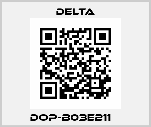 DOP-B03E211    Delta