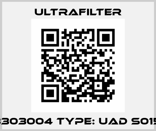 P/N: 3303004 Type: UAD S015 BSP Ultrafilter