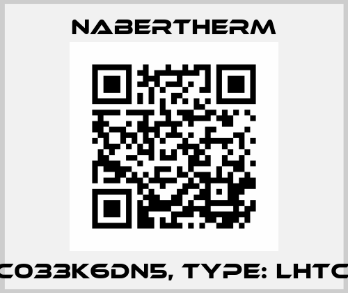 P/N: LC033K6DN5, Type: LHTC 03/16 Nabertherm