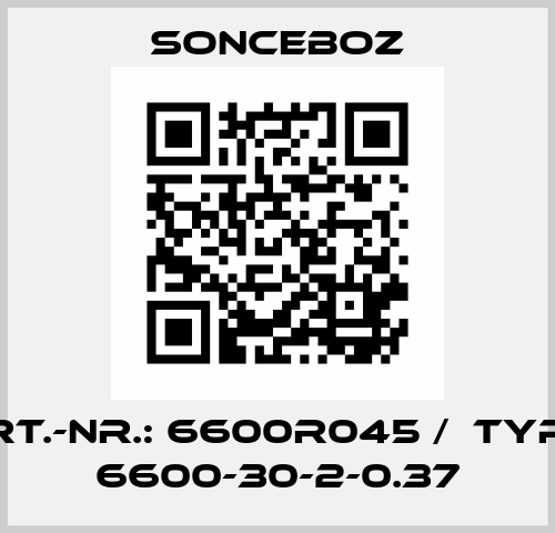 Art.-Nr.: 6600R045 /  type: 6600-30-2-0.37 Sonceboz