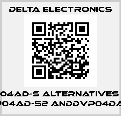 DVP04AD-S alternatives are DVP04AD-S2 andDVP04DA-S2 Delta Electronics