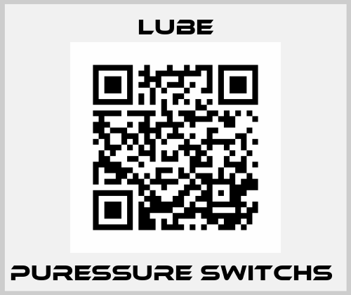 Puressure switchs  Lube