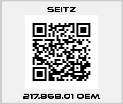 217.868.01 oem Seitz