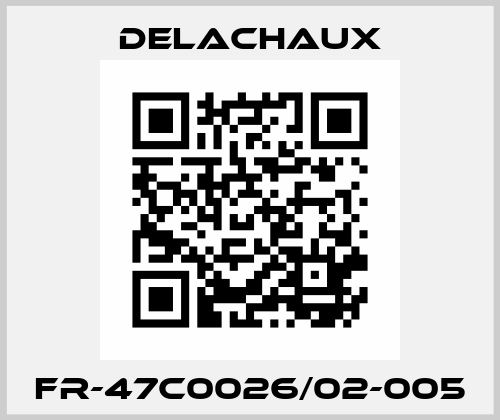 FR-47C0026/02-005 Delachaux