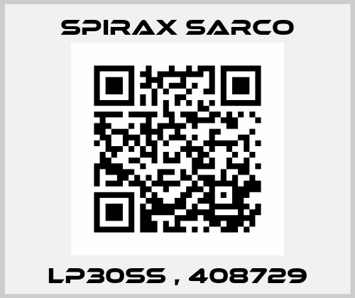 LP30SS , 408729 Spirax Sarco
