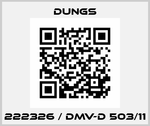 222326 / DMV-D 503/11 Dungs