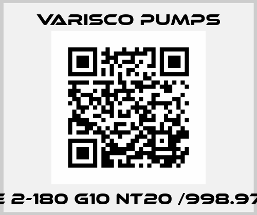JE 2-180 G10 NT20 /998.975 Varisco pumps