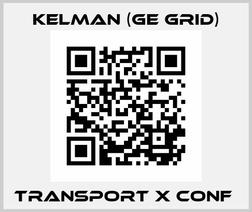  TRANSPORT X CONF  Kelman (GE Grid)