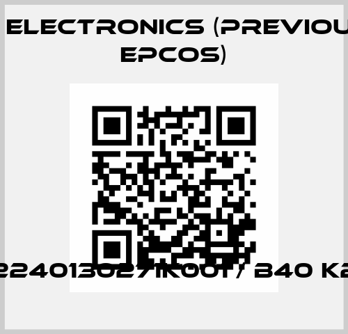 B72240130271K001 / B40 K275 TDK Electronics (previously EPCOS)