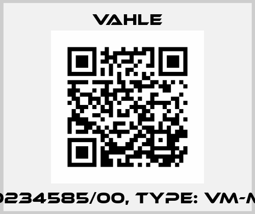 P/n: 0234585/00, Type: VM-MVMS Vahle