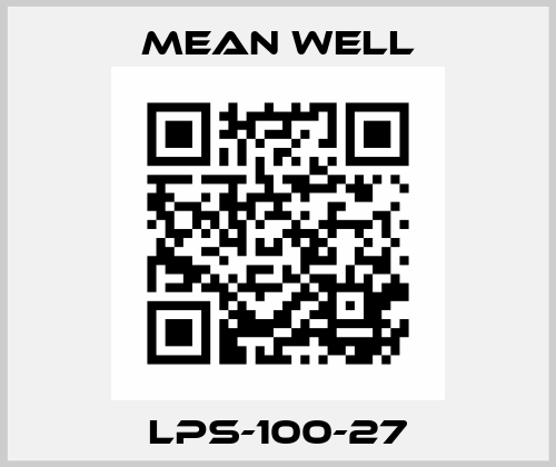 LPS-100-27 Mean Well