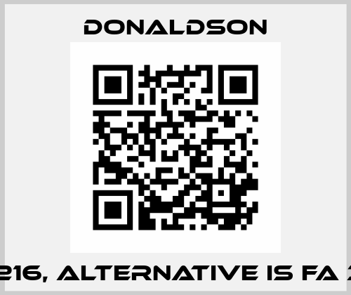 1C525216, alternative is FA 300-21 Donaldson