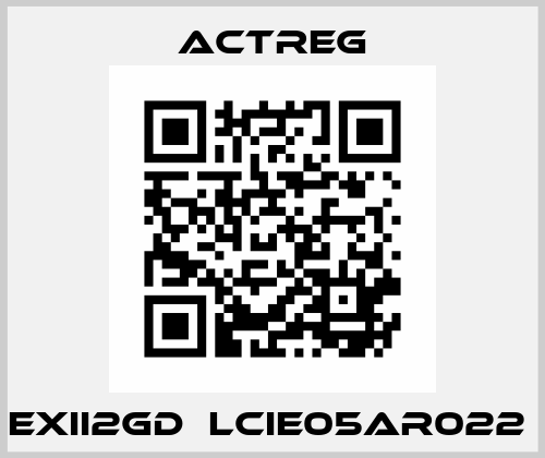  EXII2GD  LCIE05AR022  Actreg