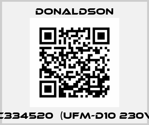 1C334520  (UFM-D10 230V) Donaldson