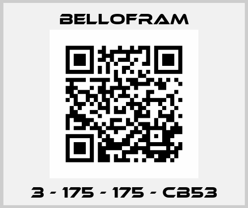 3 - 175 - 175 - CB53 Bellofram