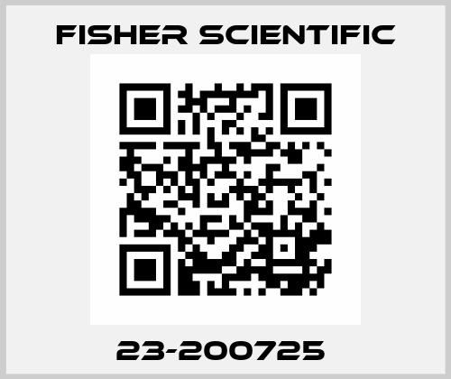23-200725  Fisher Scientific