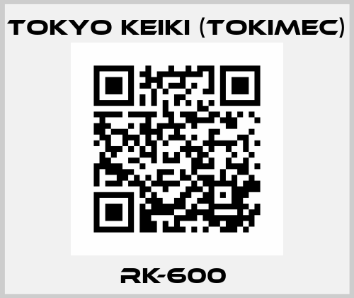 RK-600  Tokyo Keiki (Tokimec)