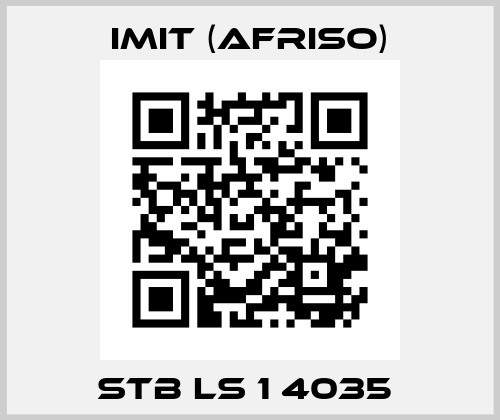  STB LS 1 4035  IMIT (Afriso)