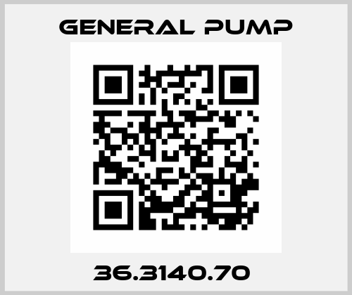 36.3140.70  General Pump