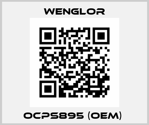 OCPS895 (OEM)  Wenglor