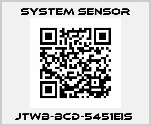 JTWB-BCD-5451EIS  System Sensor