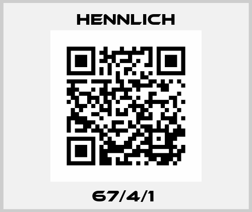 67/4/1  Hennlich