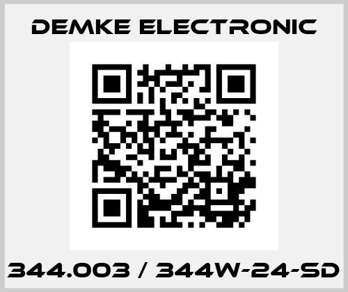 344.003 / 344W-24-SD Demke Electronic